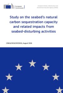 Study on the seabed’s natural carbon sequestration capacity and related impacts from seabed-disturbing activities
